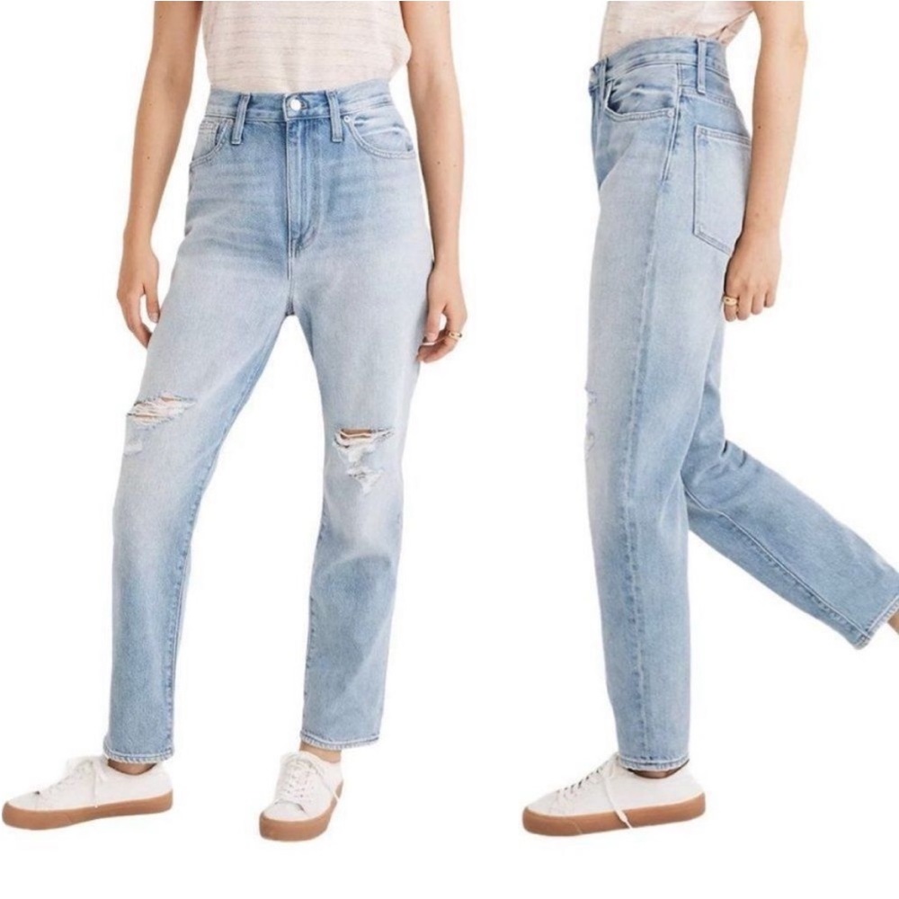 Madewell The MomJean Distressed